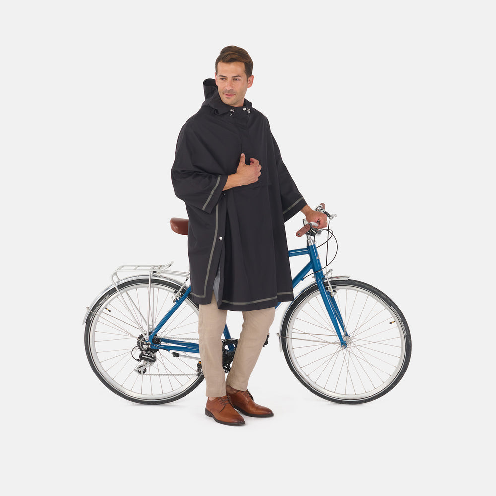 VIUWIZE Poncho De Pluie Imperméable Portable – Veste EVA Léger Respirant Pour Randonnée, Vélo, Camping (1 Pièce)