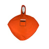 Poncho pour vélo The People's Poncho orange ouvert