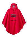 Poncho pour vélo The People's Poncho rouge ouvert