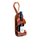 Porte-bouteille en cuir La Bouclée – L’Originale