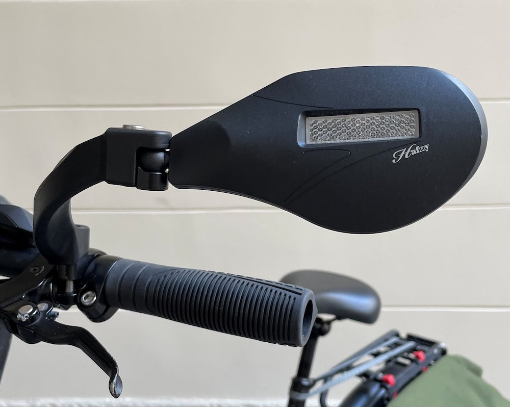 Rétroviseur Gauche Pour Vélo - Noir - Champ Large - Guidon 22-25 Mm