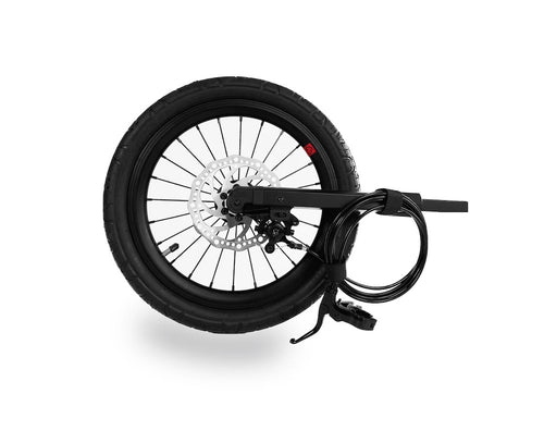 Roue tout-terrain pour remorque vélo Hamax