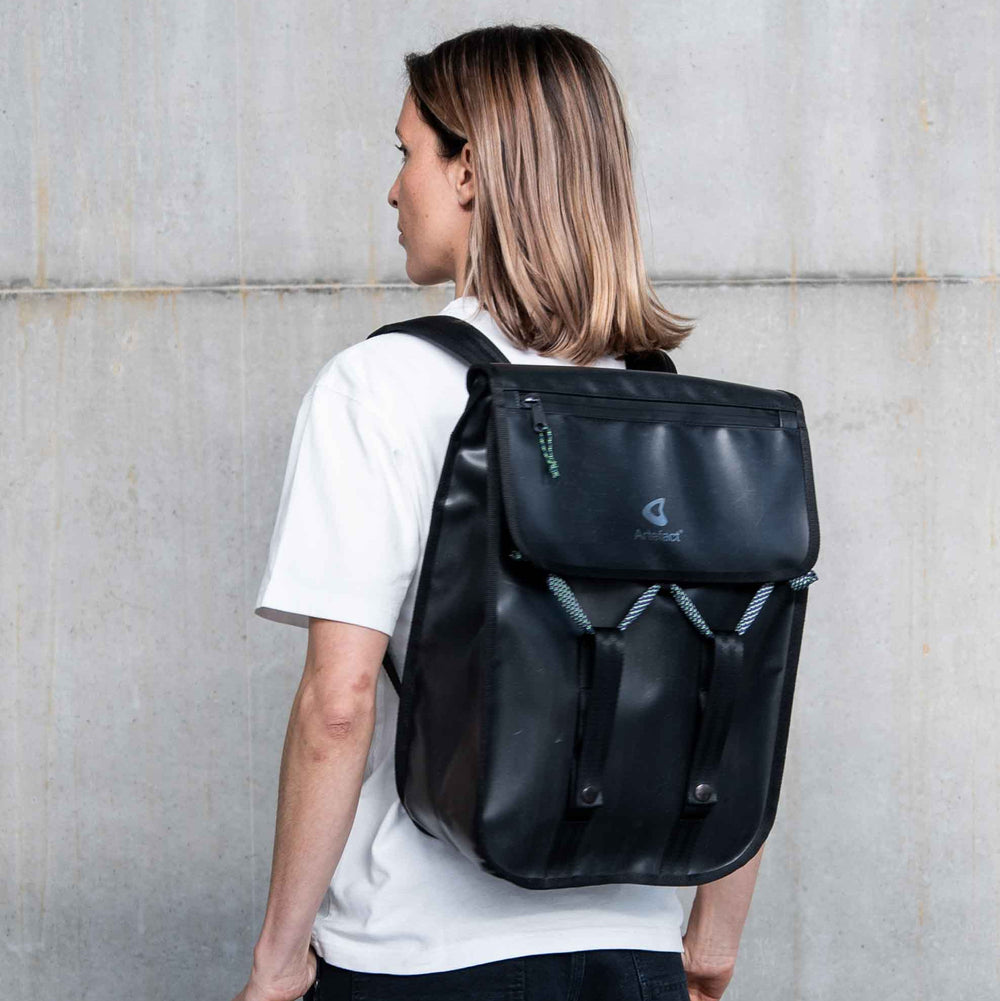 Sac à dos Artefact - Gravelot 18L, coloris Noir corde violette