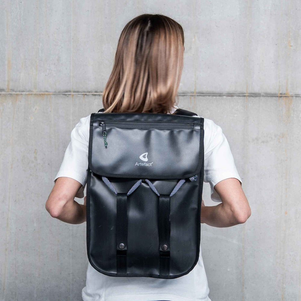 Sac à dos Artefact - Gravelot 18L, coloris Noir corde violette
