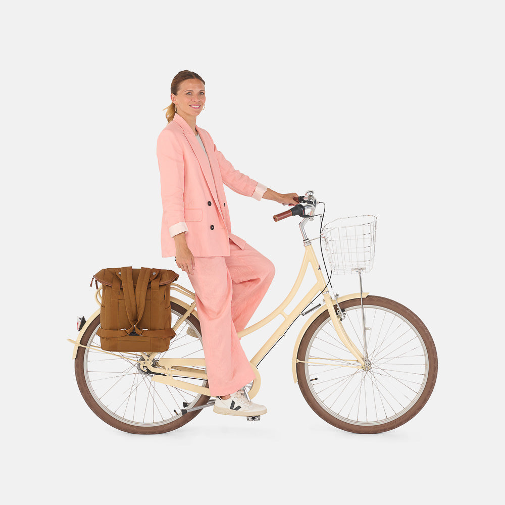 Sac à dos Sacoche vélo Weather Goods Sweden City BikePack Noir