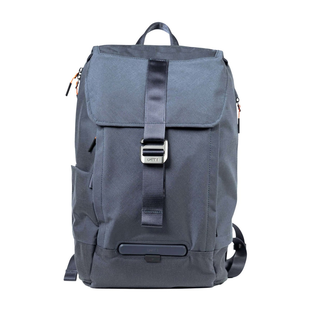 Sac à dos urbain connecté Unit 1 TORCH Backpack, coloris Misty Blue, vue de face