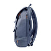Sac à dos urbain connecté Unit 1 TORCH Backpack, coloris Misty Blue, vue de profil