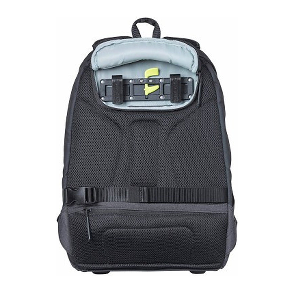 Sac à dos vélo Basil B-Safe Nordlicht 13 L coloris Noir Graphite – crochets de porte-bagages au dos