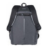 Sac à dos vélo Basil B-Safe Nordlicht 13 L coloris Noir Graphite – dos galbe et bretelles rembourrees