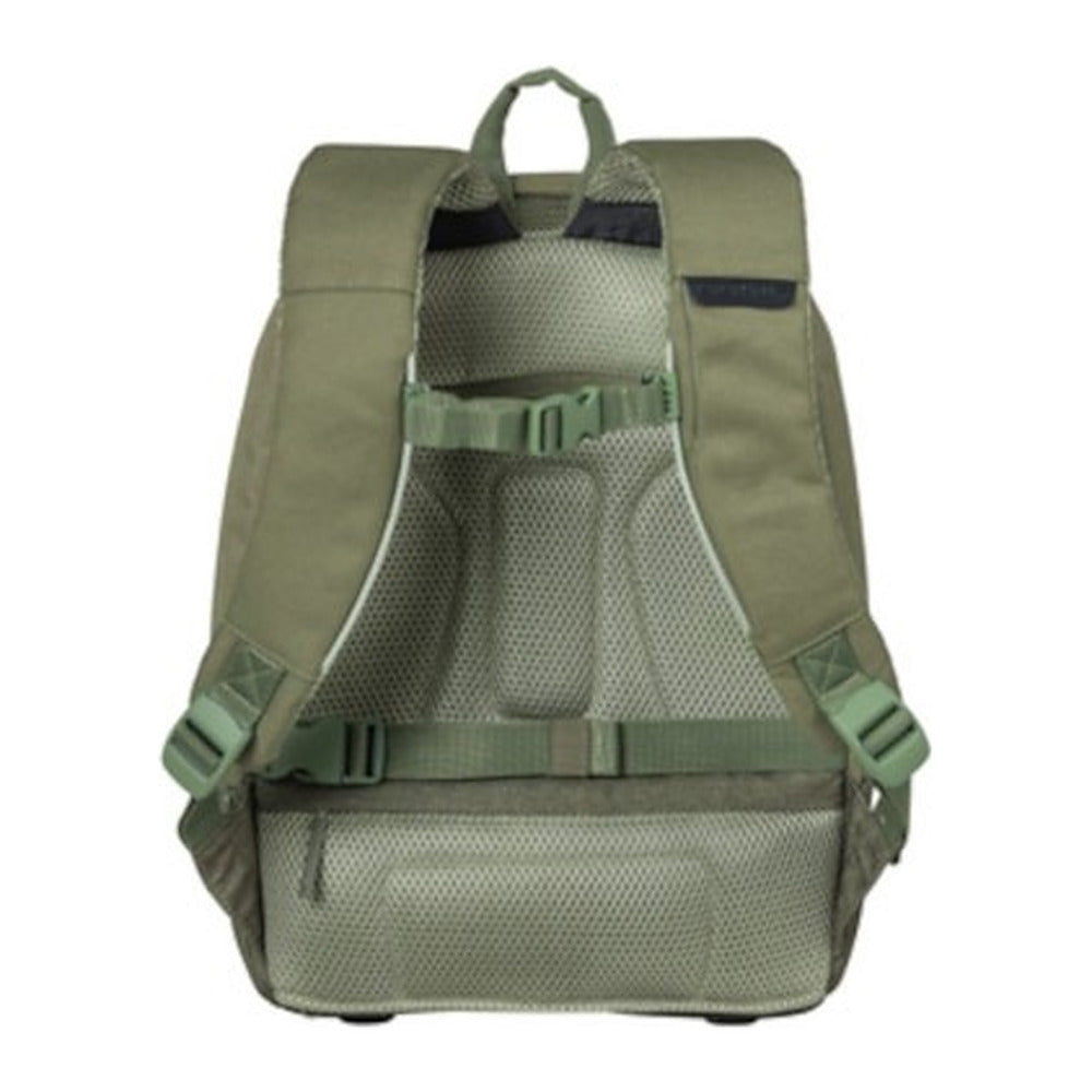 Sac à dos vélo Basil B-Safe Nordlicht 13 L coloris Vert – vue de profil