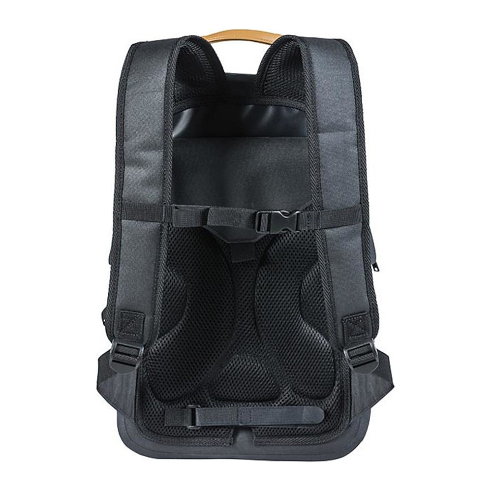 Sac à dos vélo Basil Urban Dry Hook-On 18 L coloris Charcoal – vue arriere du sac