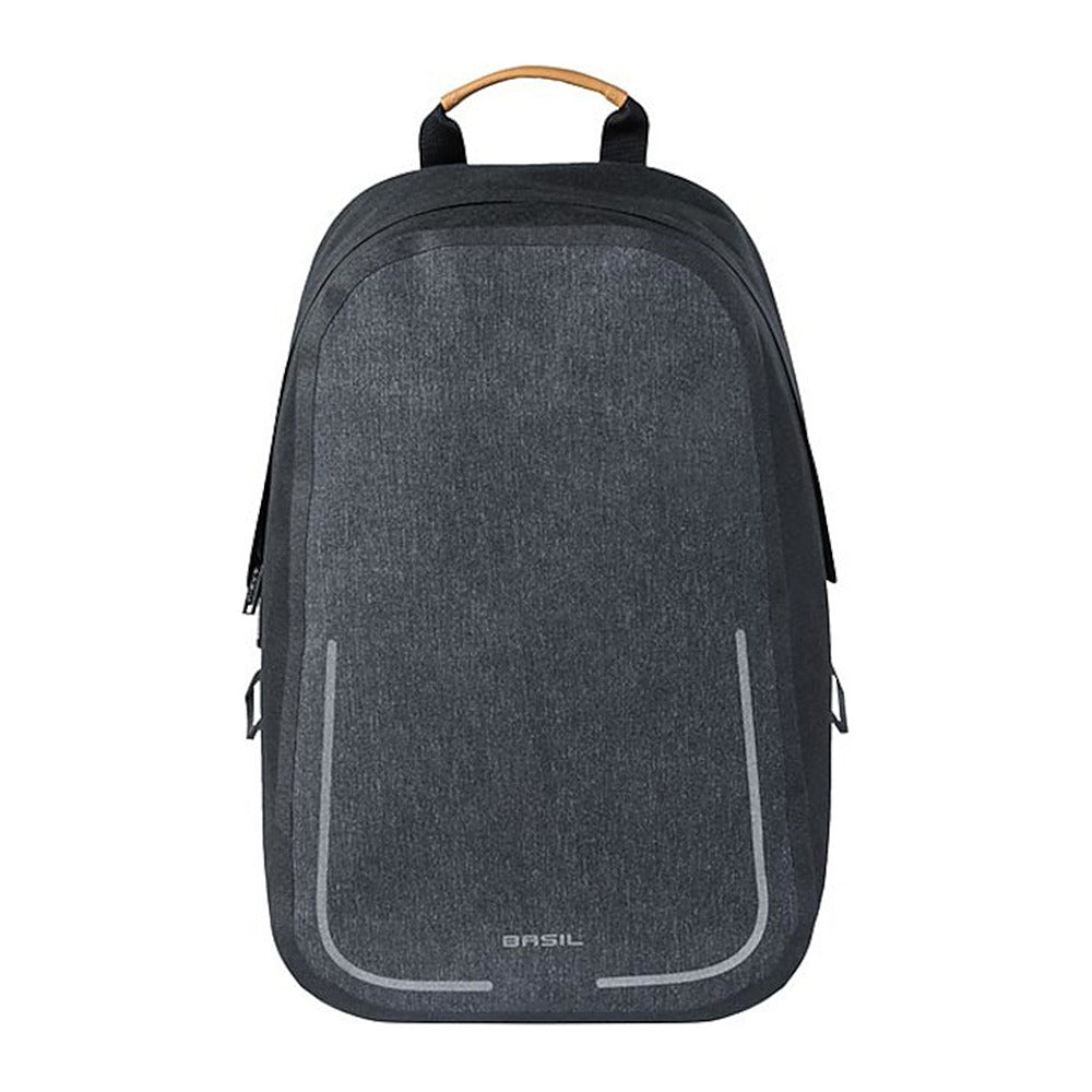 Sac à dos vélo Basil Urban Dry Hook-On 18 L coloris Charcoal – vue de profil