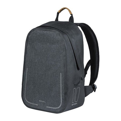 Sac à dos vélo Basil Urban Dry Hook-On 18 L coloris Charcoal – vue trois quarts