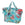 Sac à main vélo Basil Bloom Field MIK 11 L coloris Bleu – vue trois quarts