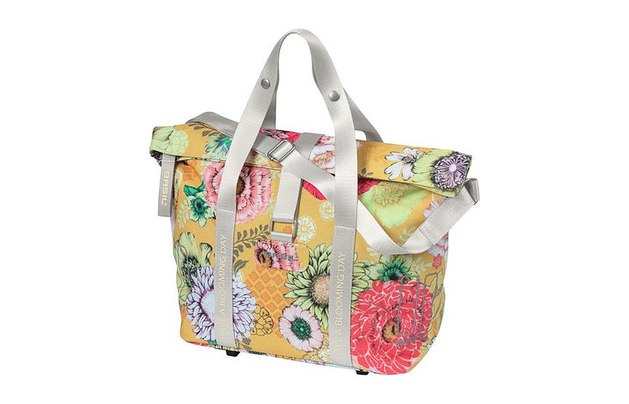 Sac a main velo Basil Bloom Field MIK vu de trois quarts