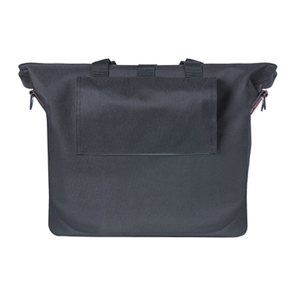 Sac à main vélo Basil City KF Hook 8-11 L coloris Noir – vue de dos
