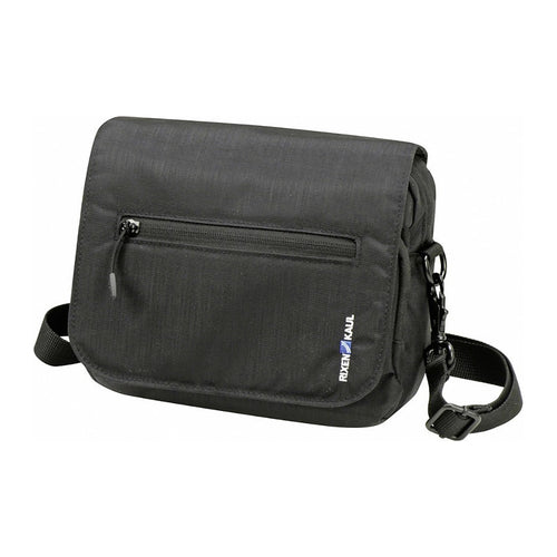 Sac à main vélo KlickFix Allegra et SmartBag Touch – SmartBag Touch 1,8 L, noir et rouge – le sac bandouliere SmartBag Touch noir