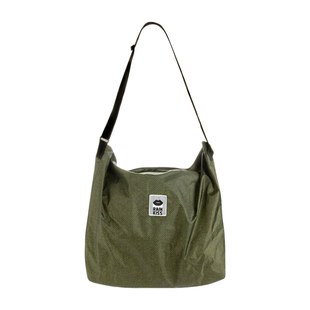 Sac bandoulière Rainkiss Sling Bag Herringbone, vue de face
