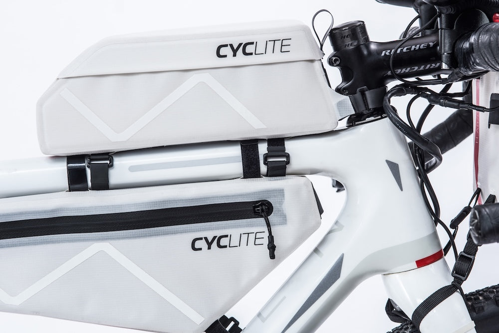 Sacoche de cadre Cyclite – Top Tube Bag Light Grey