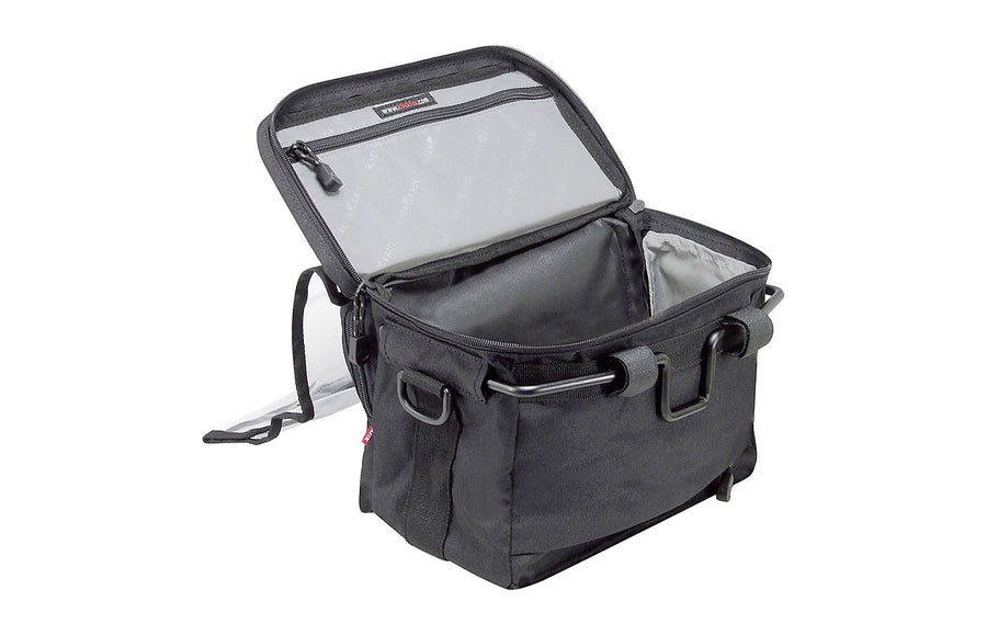 Interieur de la sacoche de guidon KlickFix Daypack