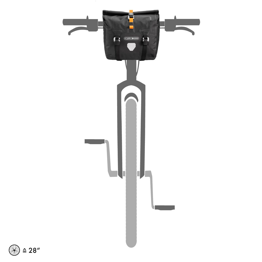 Sacoche de guidon ORTLIEB Handlebar-Pack QR 11 L - Noir mat