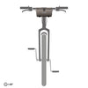 Sacoche de guidon ORTLIEB Velo-Sling 3 L - Dark Sand