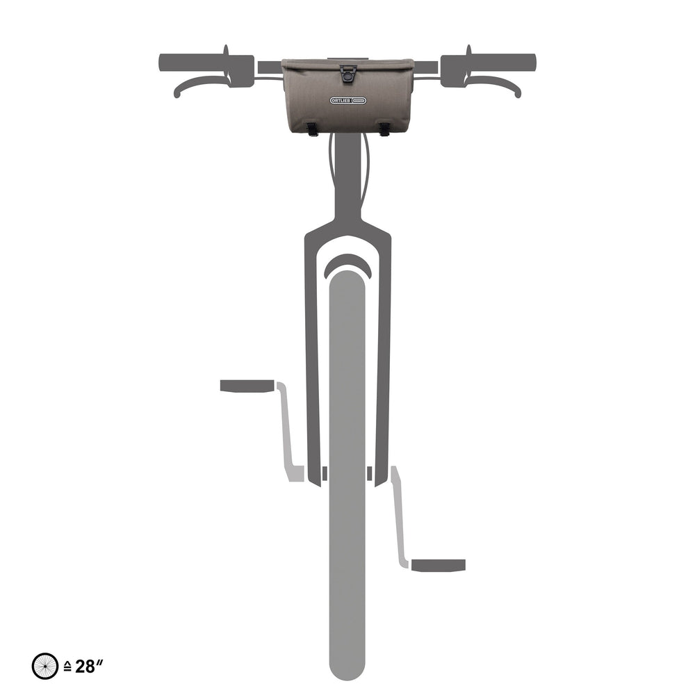 Sacoche de guidon ORTLIEB Velo-Sling 3 L - Dark Sand