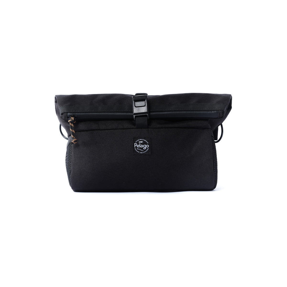 Sacoche de guidon vélo Pelago Bar Bag 5 L – la sacoche noire vue de face
