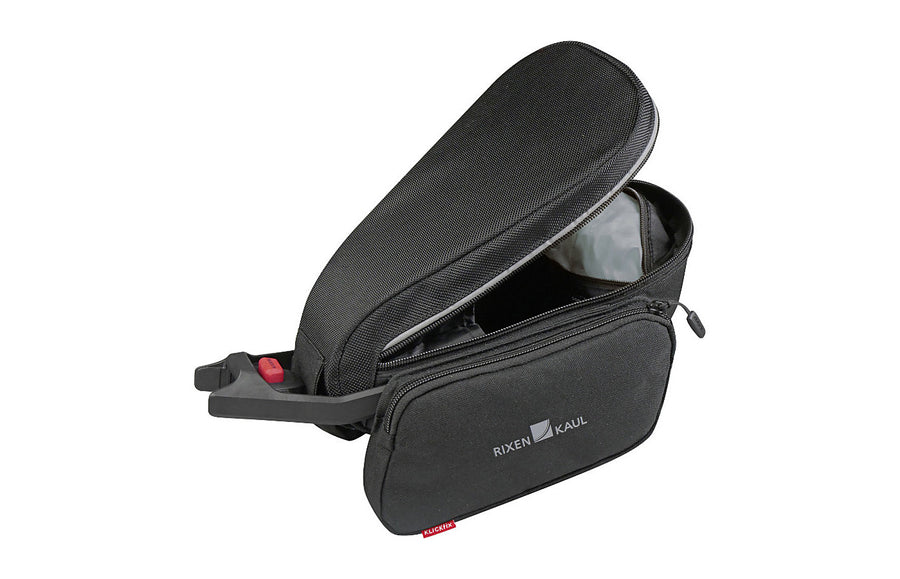 Sacoche KlickFix Contour Evo ouverte sur tout le tour