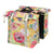 Sacoche double vélo Basil Bloom Field MIK 35 L coloris Honey Yellow – les deux sacoches vues de trois quarts