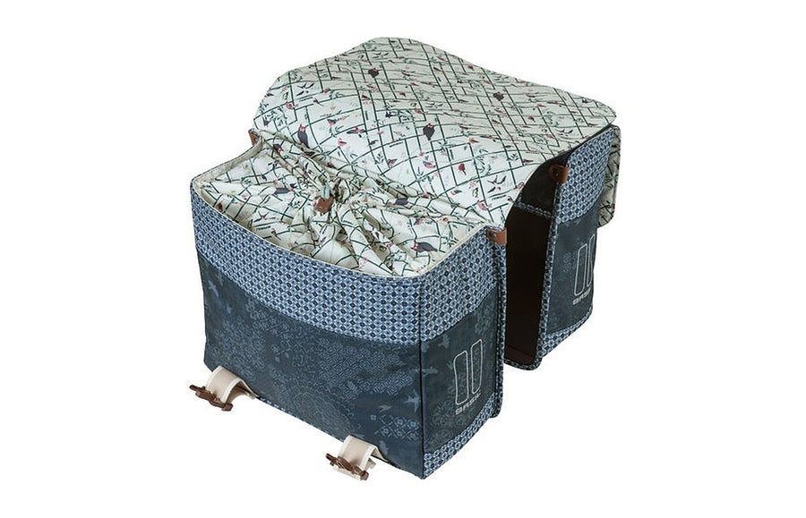 Interieur de la sacoche double Basil Boheme