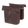 Sacoche double vélo Basil City MIK 32 L coloris Roasted Brown – la paire montee