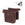 Sacoche double vélo Basil City MIK 32 L coloris Roasted Brown – la paire avec sa plaque MIK fournie