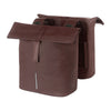 Sacoche double vélo Basil City Universal Bridge 32 L coloris Roasted Brown – la paire montee
