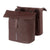 Sacoche double vélo Basil City Universal Bridge 32 L coloris Roasted Brown – la paire montee