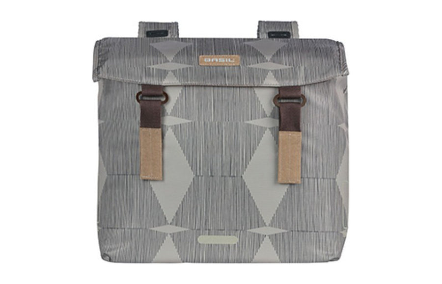 Sacoche double Basil Elegance vue de face