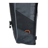 Sacoche double vélo Basil Miles Tarpaulin 34 L coloris Noir / Orange – sangles sur le porte-bagages