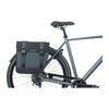 Sacoche double vélo Basil Tour Waterproof 28 L coloris Noir – la paire montee