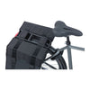 Sacoche double vélo Basil Tour Waterproof XL 35 L coloris Noir – pont textile et sangles Universal Bridge