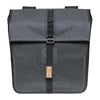 Sacoche double vélo Basil Urban Dry Universal Bridge 50 L coloris Charcoal – coutures soudees et matiere impermeable