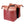 Sacoche double vélo Basil Vive MIK 35 L coloris Bordeaux / Rosé
