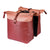 Sacoche double vélo Basil Vive MIK 35 L coloris Bordeaux / Rosé