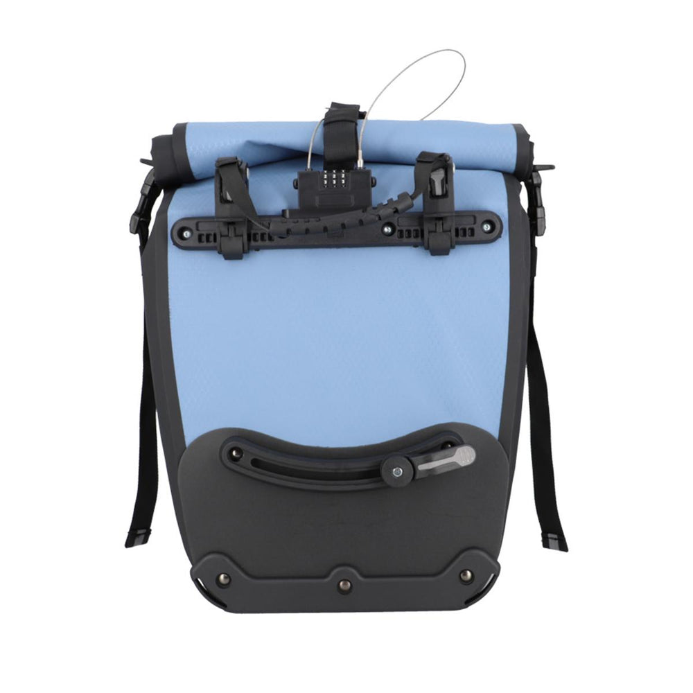 Sacoche de porte-bagage KHEAX Izoard II 31 L étanche - Bleu Turquoise