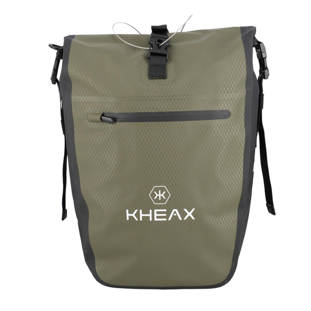 Sacoche de porte-bagage KHEAX Izoard II 31 L étanche - Kaki