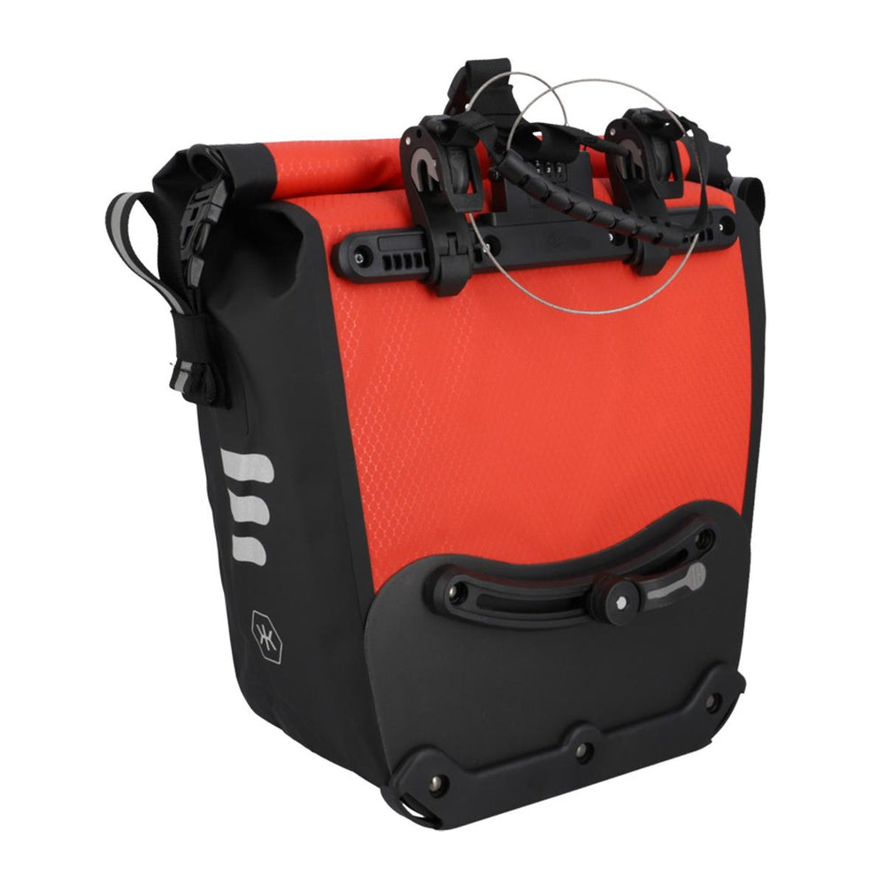Sacoche de porte-bagage KHEAX Izoard II 31 L étanche - Rouge