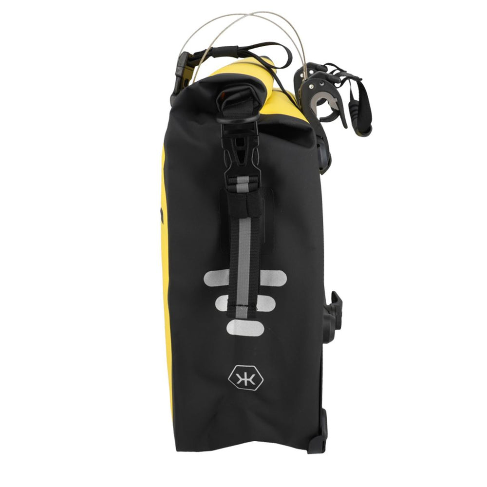 Sacoche de porte-bagage KHEAX Izoard Mini 14 L étanche - Jaune