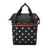 Sacoche porte-bagage KlickFix - Roomy GT coloris Mixed Dots – la sacoche Roomy GT Mixed Dots, de face