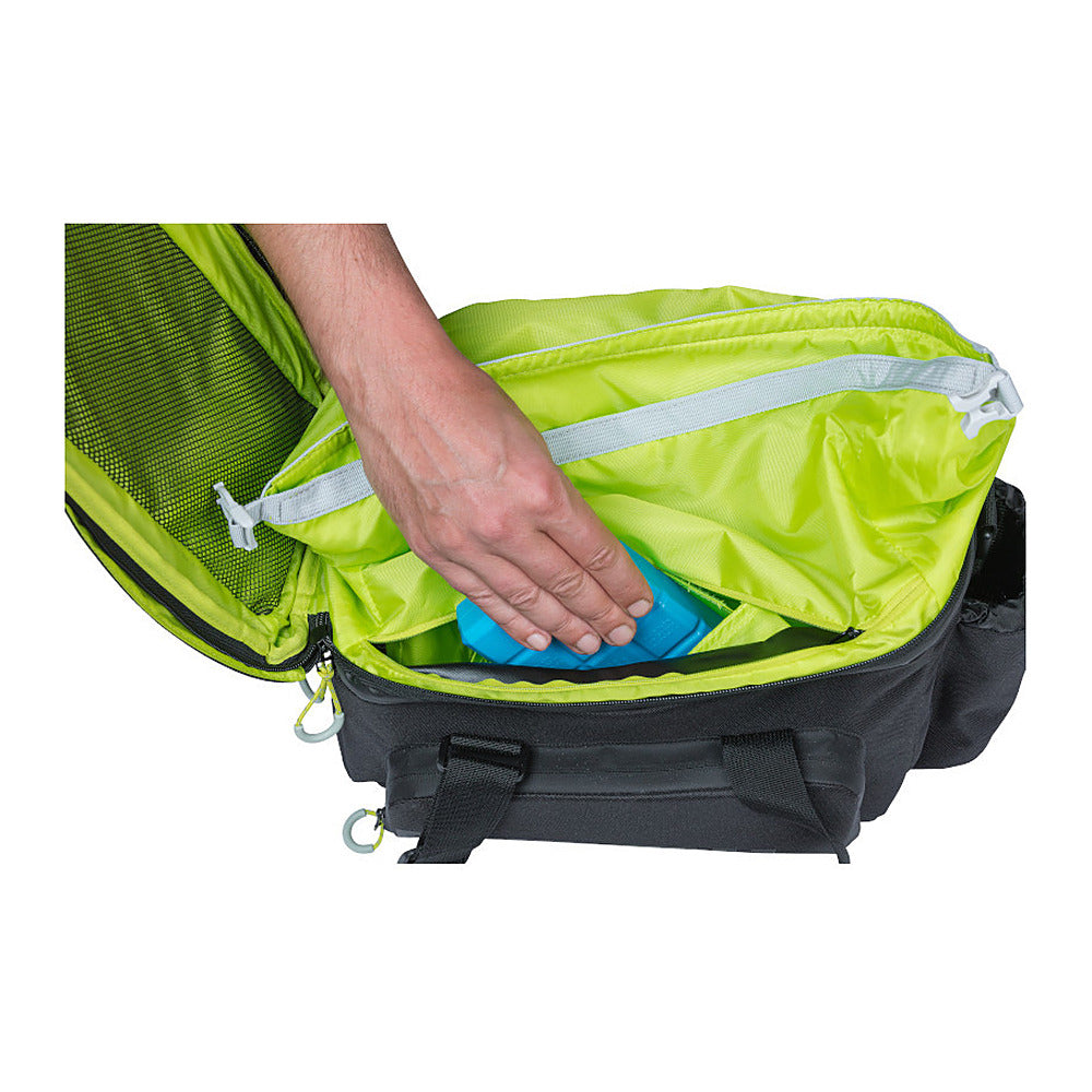 Sacoche porte-bagages Basil Miles Trunkbag XL Pro MIK 9-36 L coloris Black Lime – rangement des affaires