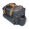 Sacoche porte-bagages Basil Miles Trunkbag XL Pro MIK 9-36 L coloris Black Slate – vue trois quarts
