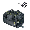 Sacoche porte-bagages vélo Basil Miles MIK 7 L coloris Black Lime – montee sur un porte-bagages